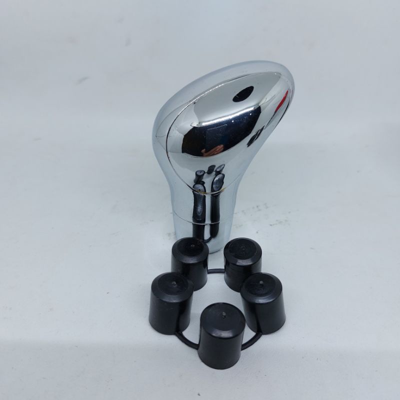 Gear knob crom transparant dan full crom