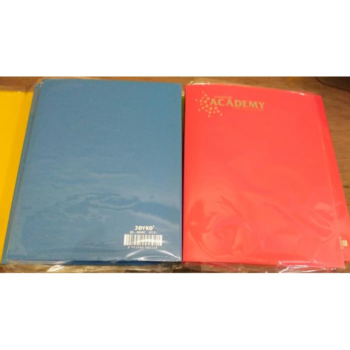 

Binder Loose Leaf - Binder Polos - Binder Plastik Binder File Note B5 Joyko Full Warna Cover! -