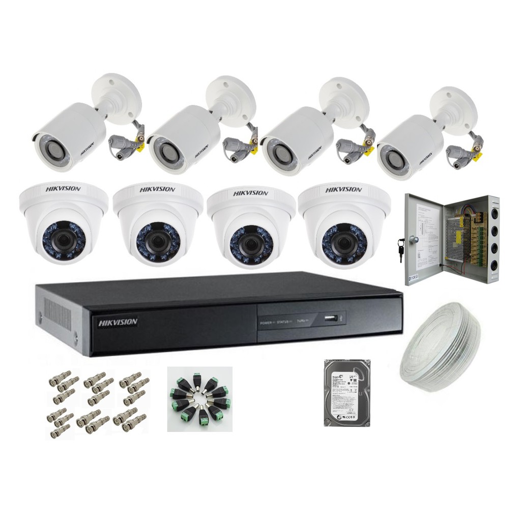 Paket CCTV 8ch HIKVISION