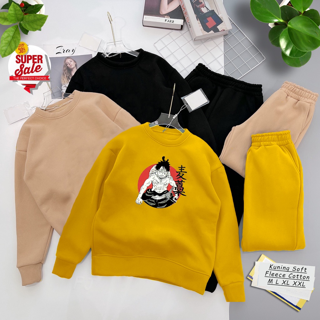 🅳🅵 Sweater One Piece Legend | Sweter Pria &amp; Wanita | Dhea Fashion
