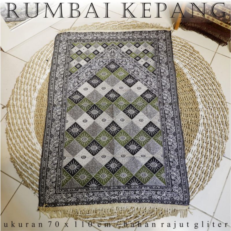 Sajadah Turki Rumbai Kepang uk 70 x 110 cm Terbaru terlaris