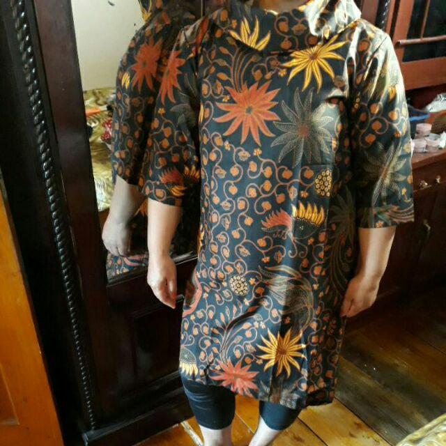 Tunik Batik Sogan Murah