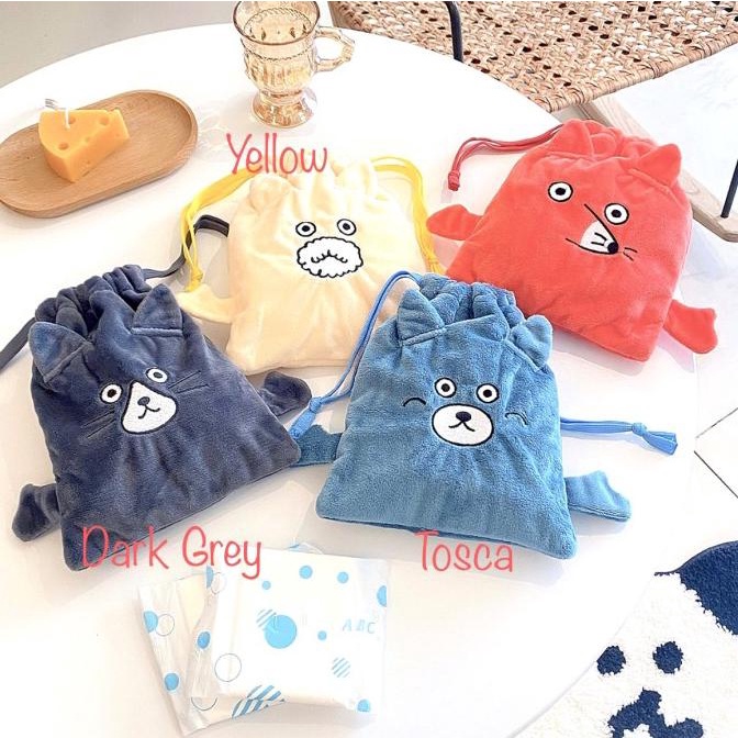 Best Product!!! Panache Bentoy Cute Yoyo Drawstring Cosmetic Phone Pouch Kantong Serut - Paling Dica