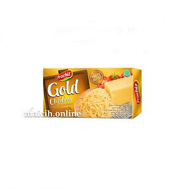 Keju Cheddar Prochiz Gold 160 Gram