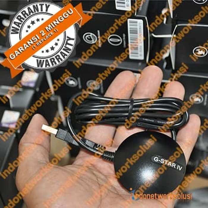 Gps Jengkol Mouse Globalsat Bu-353 S4 Receiver Sirf Star Iv (New)