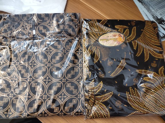 Blus Terompet Joewita Capucino Atasan Baju Batik Wanita Santai Kerja Murah