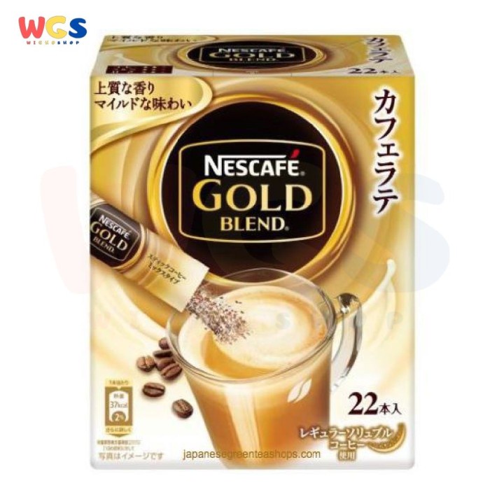 

Nescafe Gold Blend Cafe Latte Instant Coffee 22 Sticks - 173.8 gr