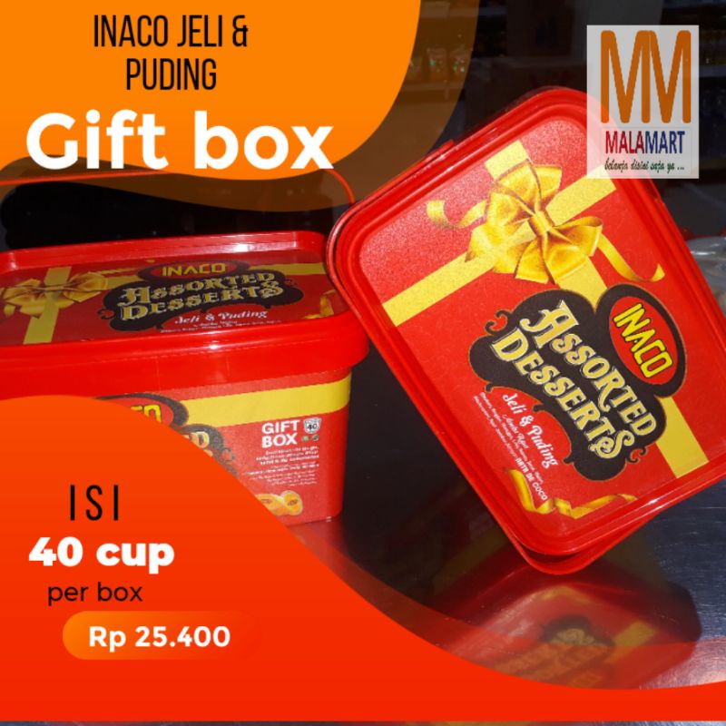 

Inaco A dessert giftbox 40pcs.