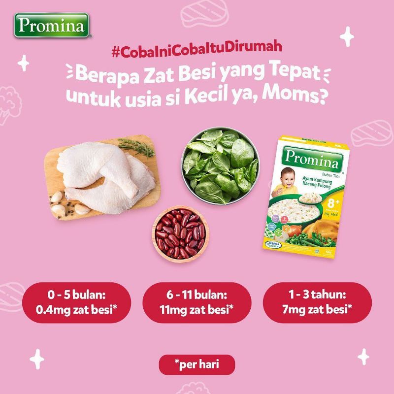 PROMINA BUBUR BAYI 6+ DAN 8+ BULAN - MAKANAN PENDAMPING ASI