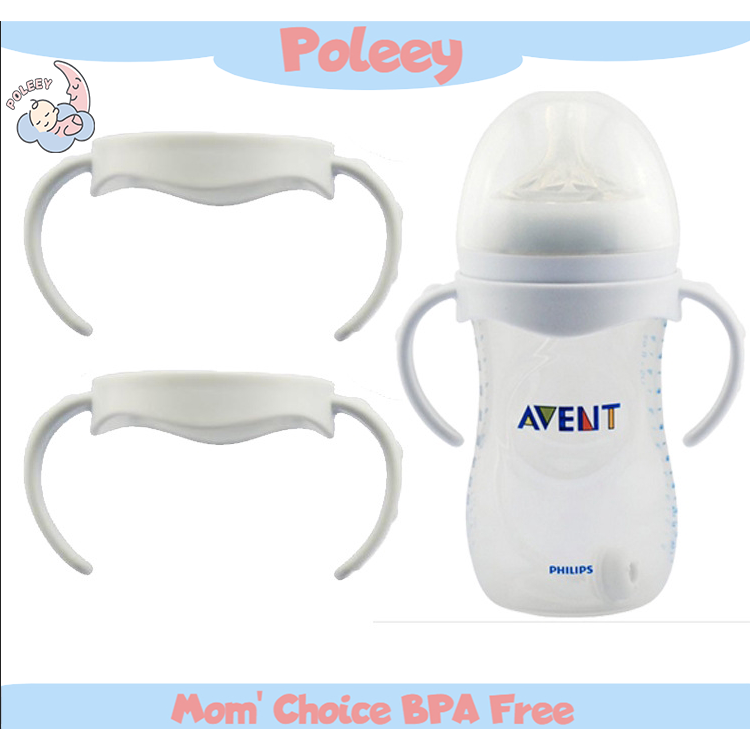 Aksesoris Botol Kaca Alami Philips Avent Pegangan Botol untuk Stok Siap Kaliber Lebar (hanya Pegangan)