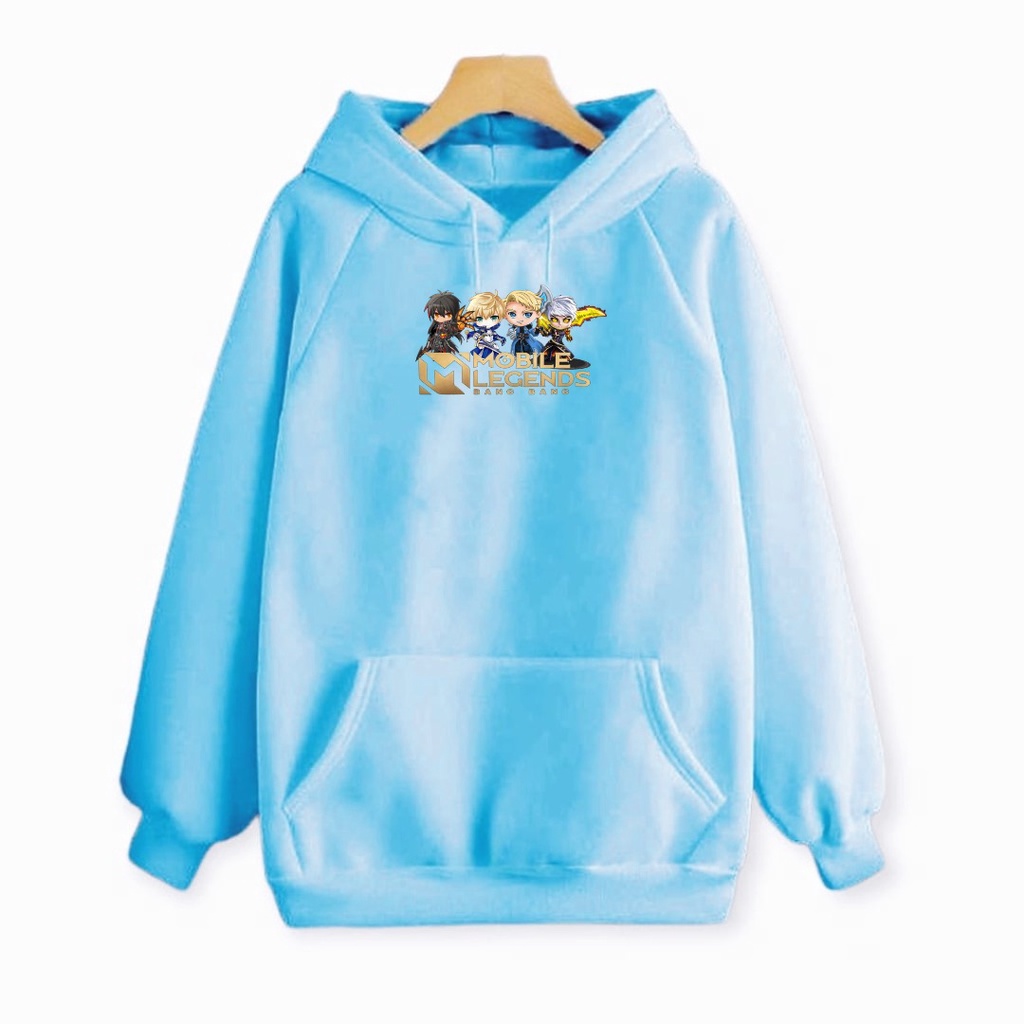 Sweater Hoodie Kiky Wanita MOBILE GAME 02 Size M-XXL/COD