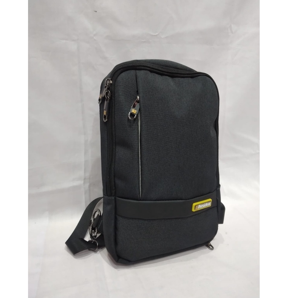 Tas Slempang President bisa diransel 13001 Original