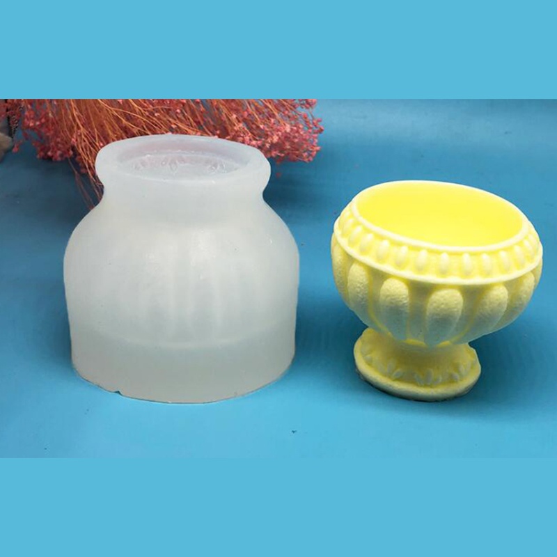 SIY  Roman Column Flower Pot Casting Silicone Mould DIY Crafts Making Tool Crystal Epoxy Resin Mold