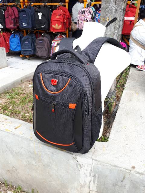 Polofelix Tas Ransel Laptop 14 inch Tas Wanita Punggung Tas Backpack Cewek Cowok