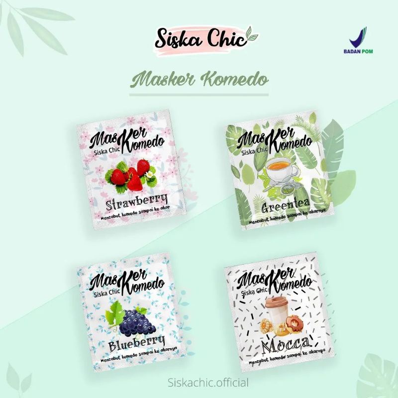 MASKER KOMEDO SISKA CHIC • maskom siscachic grosir