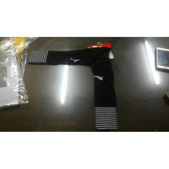 Kaos Kaki Bola Grade Ori Puma Black