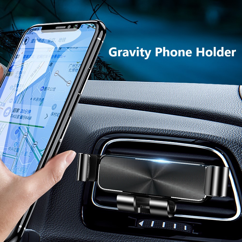 Gravity Car Phone Holder Air Vent | Holder HP AC Mobil Premium Quality