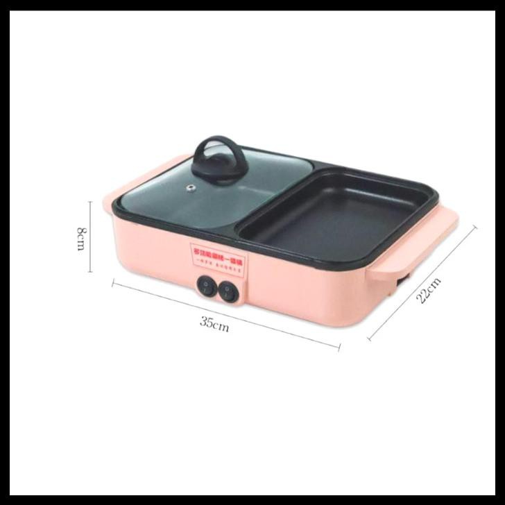 Hot Pot Listrik / Pemanggang Bbq Listrik / Panci Masak Portable