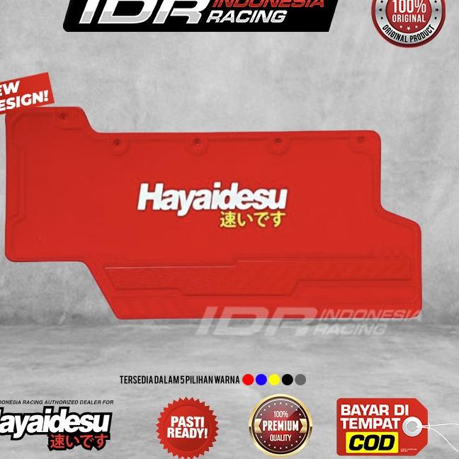Hayaidesu Mudflap Honda Beat FI ESP Aksesoris Variasi Penahan Lumpur オ