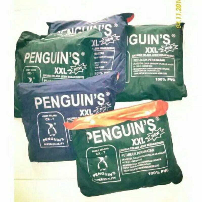 jas hujan penguin's CX-7 ORI size XXL || jaket celana || LIMITED EDITION