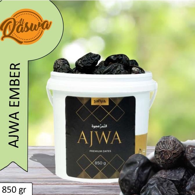

+++++] Kurma Ajwa Ember 850 gr Kurma Nabi Super Original Madinah High Quality