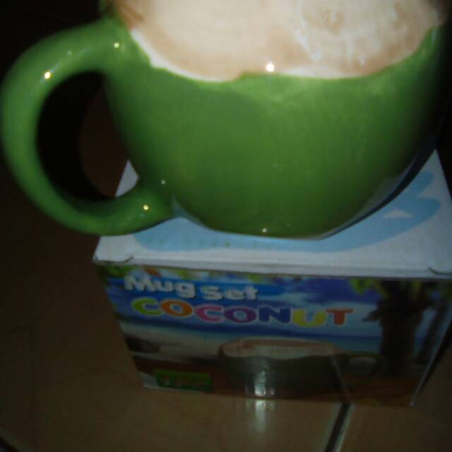 

Jual mug set coconut
