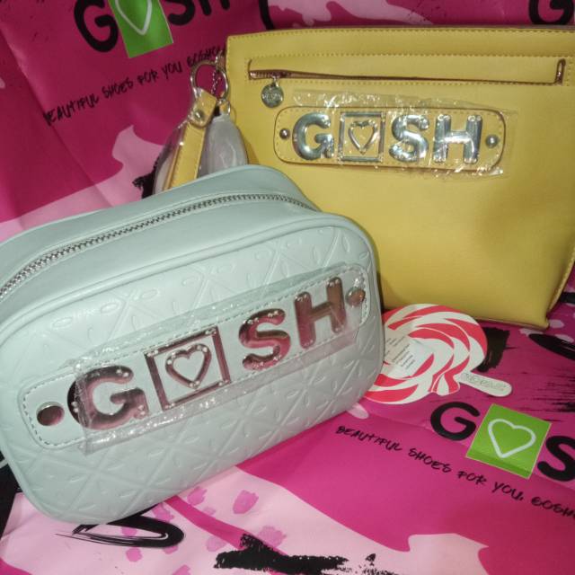 GOSH bantal + GOSH POUCH Yellow