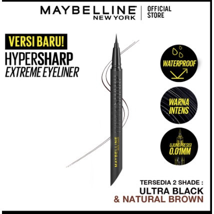 Maybelline Hypersharp Liner / Extreme Liquid Pen Eyeliner Make up - Waterproof