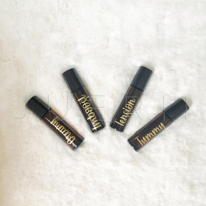 BOTOL KACA ROLL ON 10 ML TEBAL