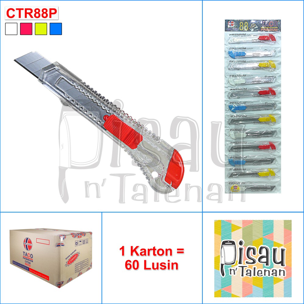 

TACO 88P Cutter Besar Premium (KARTON)