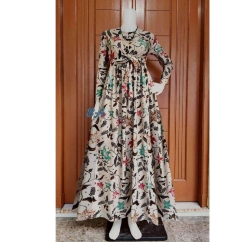 GAMIS BATIK MANGGAR,SEKAR,CANTIK, KUBIS,KUPU,PADI,DAUN/COD-Kembang surga