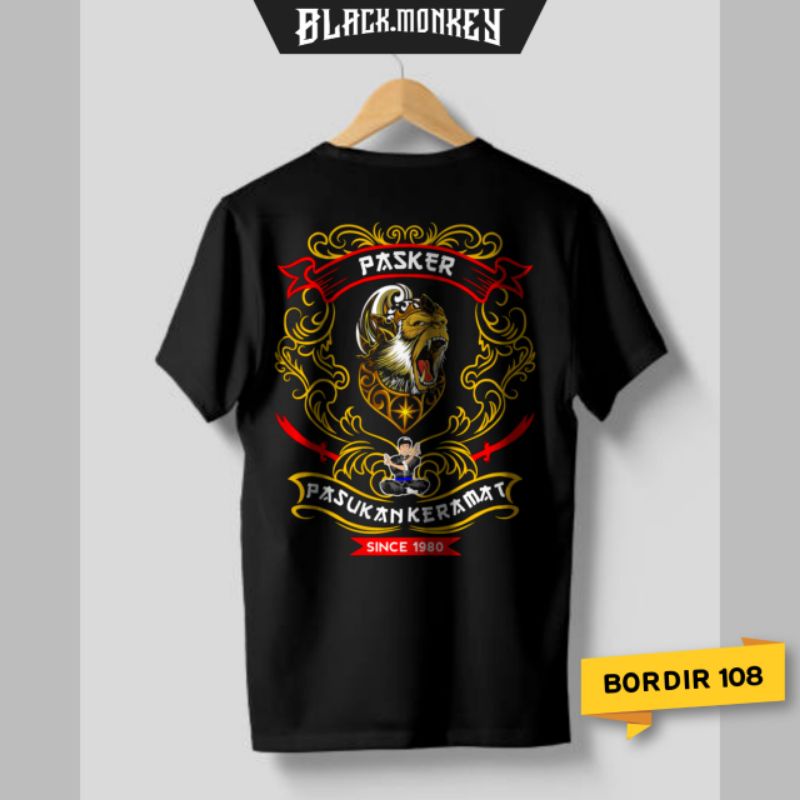 ⚫KAOS BORDIR108 PASKER IKS.PI KERA SAKTI