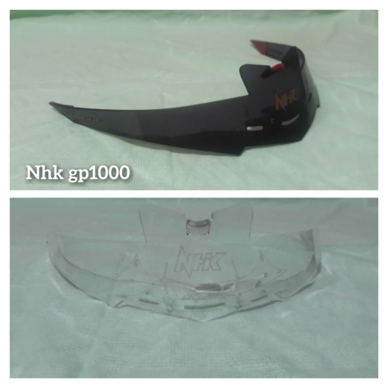 spoiler helm nhk gp1000/spoiler nhk gp 1000/spoiler gp1000 gpr
