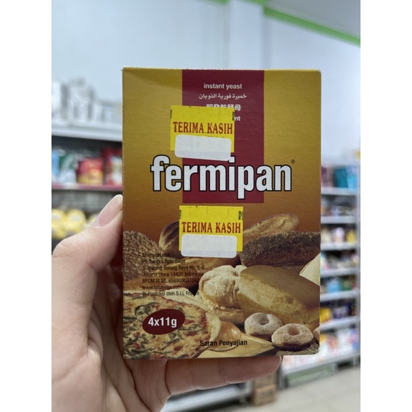 

RAGI Fermipan isi 4 sachets x 11gr / box / kotak