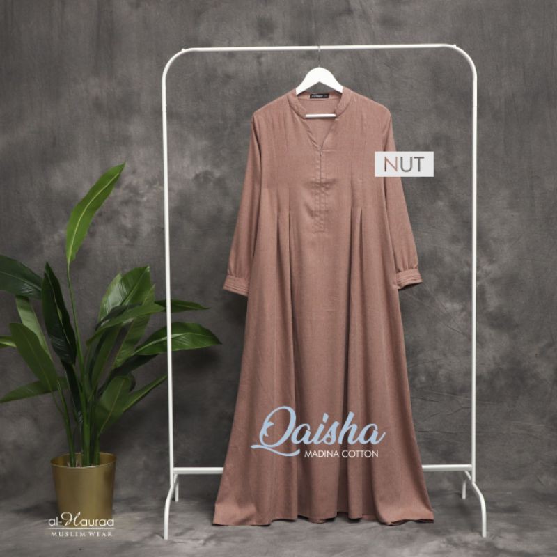 Gamis Qaisha Madina Nutt by Al Hauraa