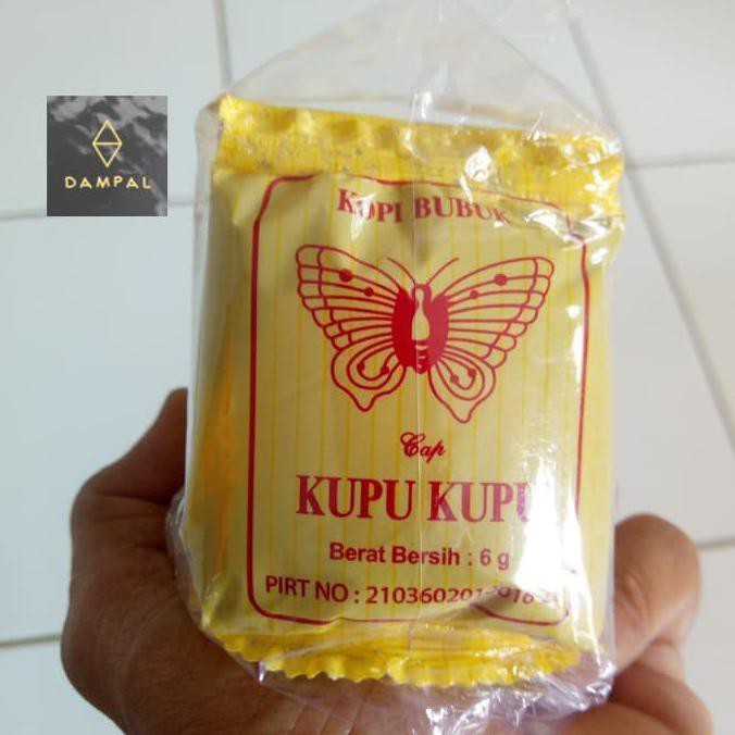 

PROMO Kopi Bubuk murni Cap Kupu Kupu sachet 6gr isi 20pcs BERGARANSI