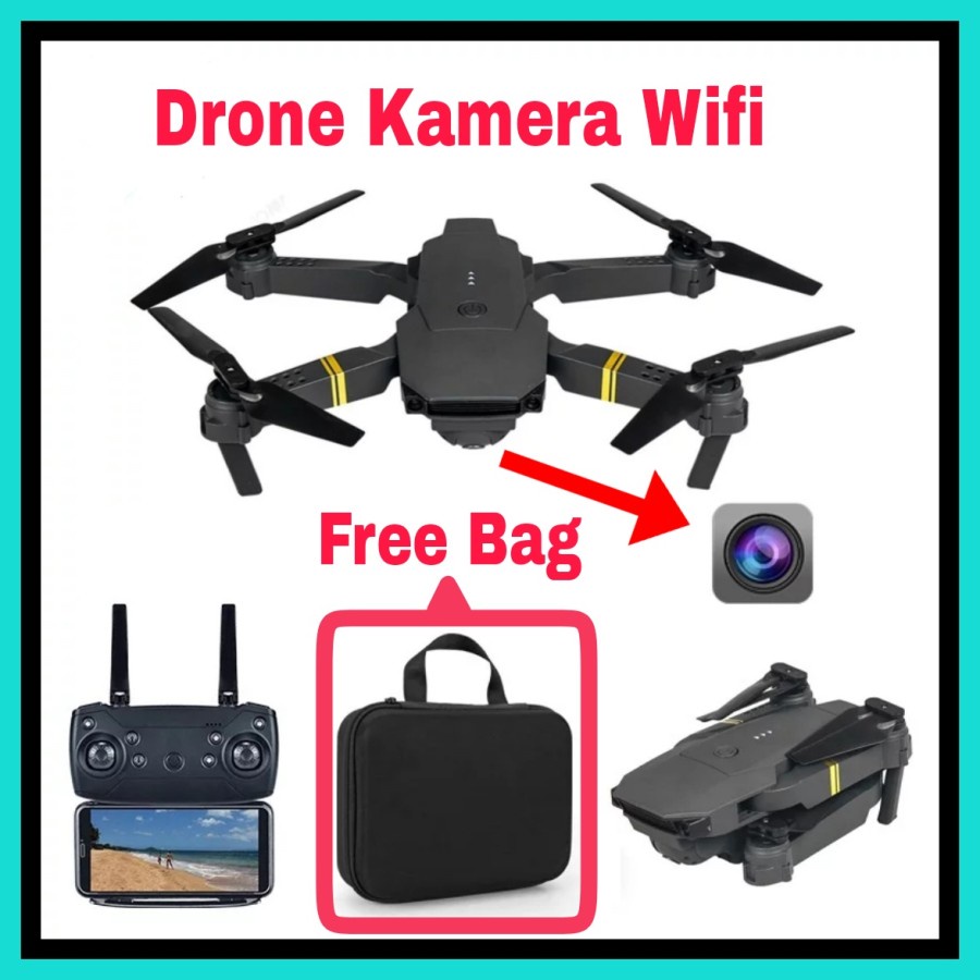 NA - Drone Wifi Kamera 4K Quadcopter Foldable Camera E58