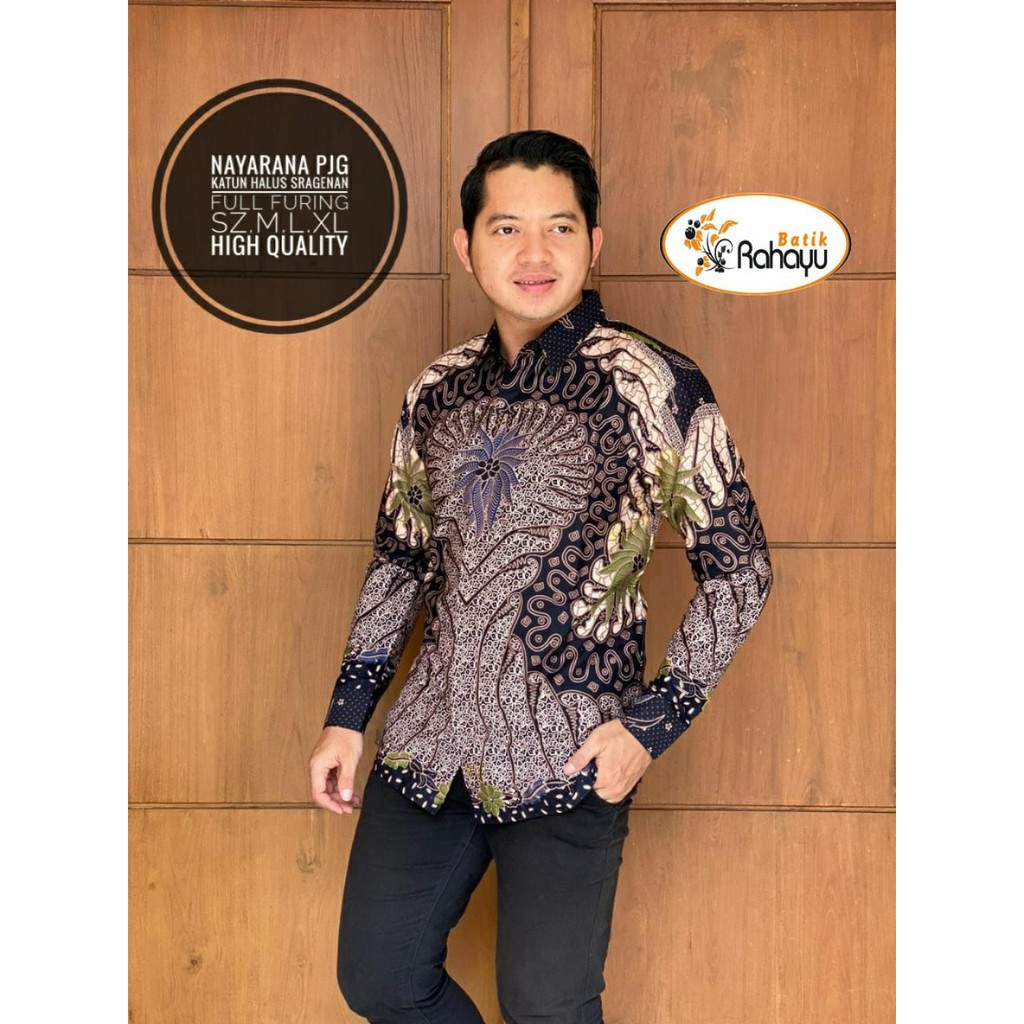 NAYARANA RAHAYU KEMEJA BATIK SOLO LENGAN PANJANG LAPIS FURING ATASAN BATIK PREMIUM MODERN NATAWIJAYA BAGAS NAYAKA PRAKHA AKHSA DRAJAT DHANI NATANEGARA DHARMA ASTAGUNA MEGA NANDA BATIK SOLO AMANAH BATIKSOLOAMANAH PEKSI DIRGAN WIRADITYA SAWUNG SAR KAMULYAN