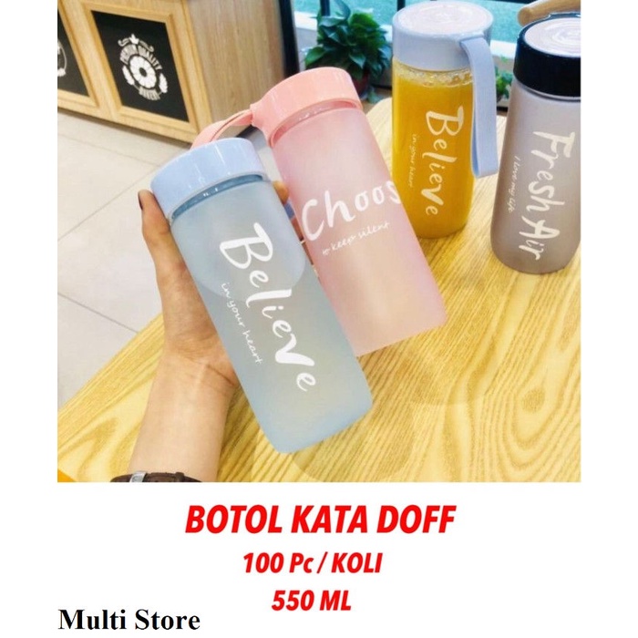 [ KATA KATA MOTIVASI ] Botol Minum Kata motivasi Botol Air Jumbo