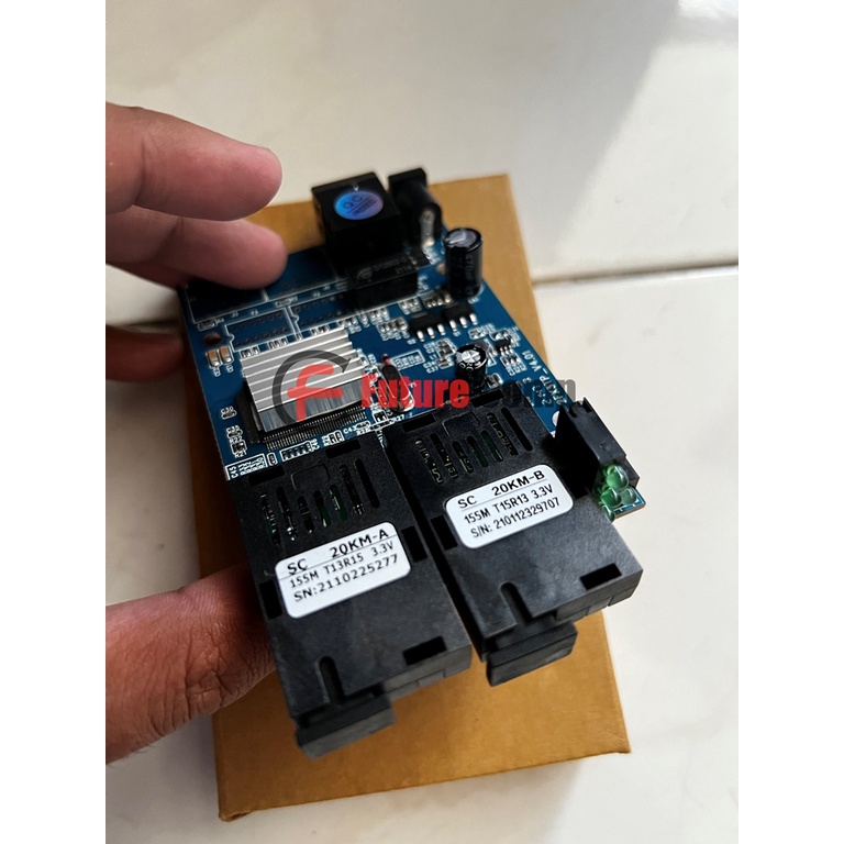 HsAirpo CM2F1E Board Only 2port FO dan 1port Lan