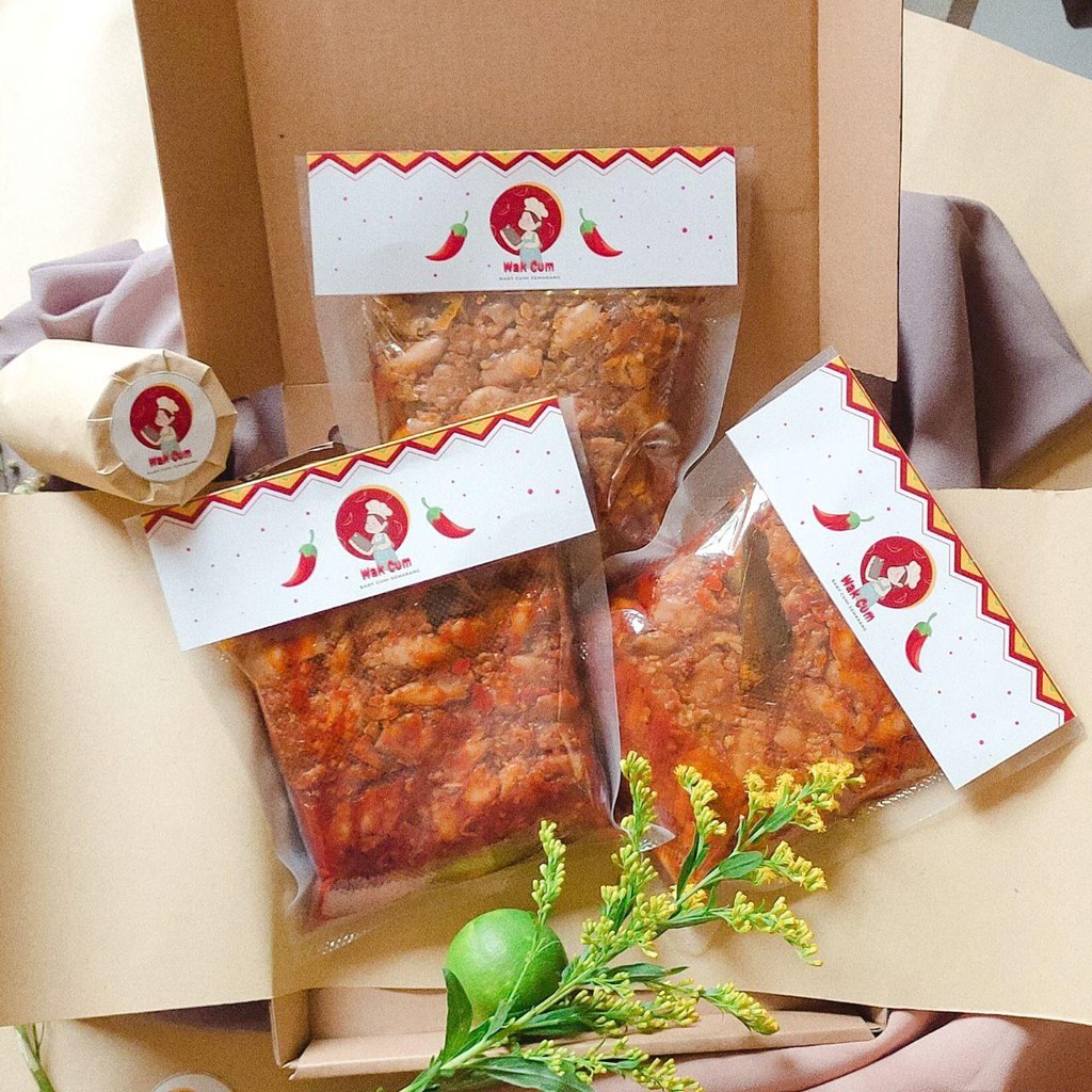 

Sambel Cumi Wakcum Medium 350gr