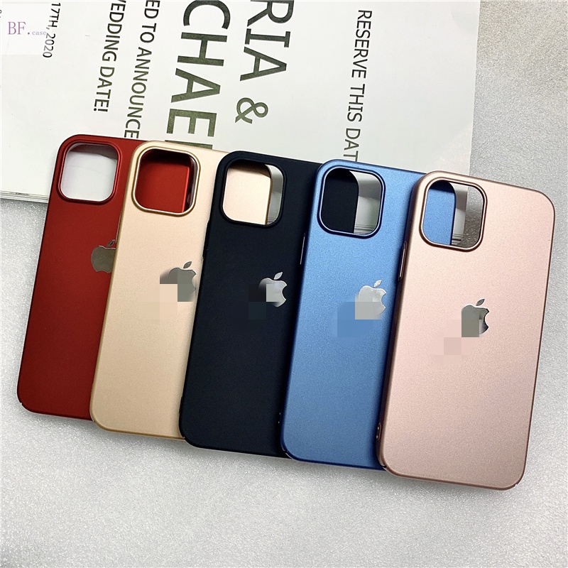 Casing Hard Case PC Ultra Tipis Anti Lengket / Sidik Jari Untuk Iphone XR / X / XSMAX / 7 / 8plus / SE2 2020 / SE3 / 2022