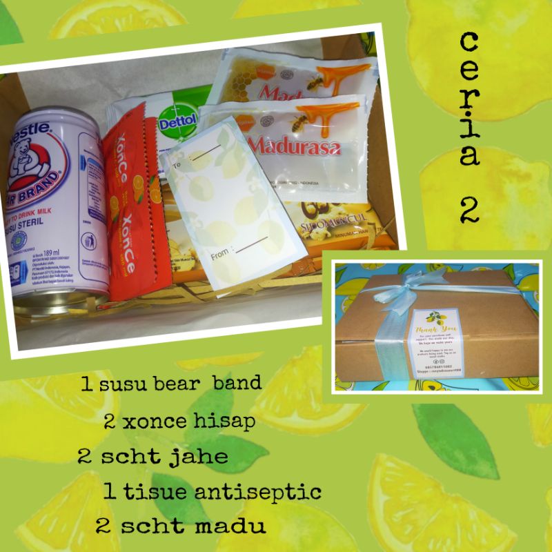 

Hampers Sehat/ Giftbox Stay Healthy/ Paket Sehat/ Hampers Isoman/ Paket Isoman