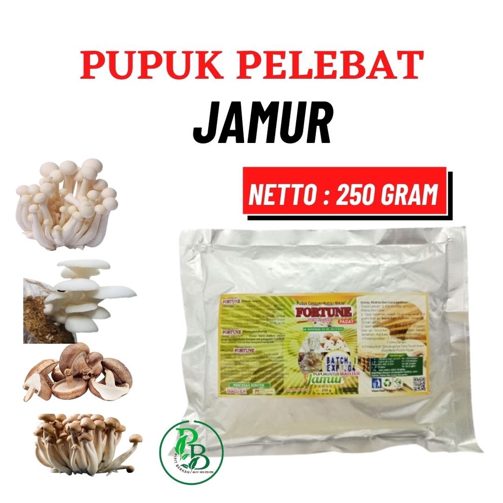 Pupuk organik penyubur jamur tiram, booster padat jamur tiram, nutrisi majemuk bibit jamur