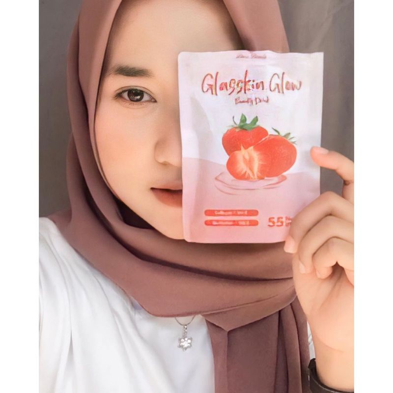 DINZ BEAUTY COLLAGEN DRINK GLASSKIN GLOW BEAUTY DRINK/MINUMAN PENCERAH