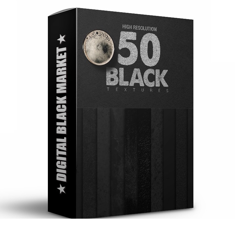 50 Black Textures - JPEG Ultra HD