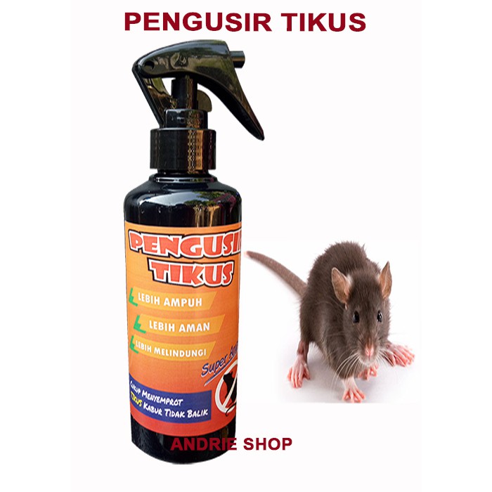 Pengusir Tikus Super Ampuh Spray Pengusir Tikus Pembasmi Tikus Rumah