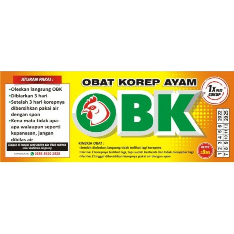 OBK obat korep ayam