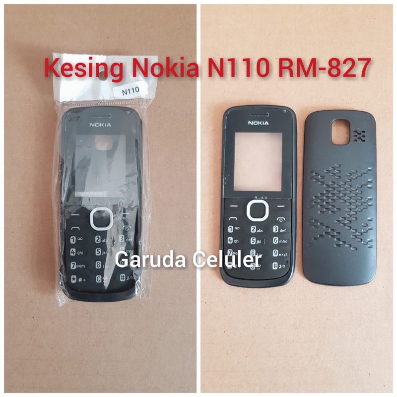 Kesing Casing Nokia N110 110 RM-827 RM827 RM 827 depan belakang + tutup kesing