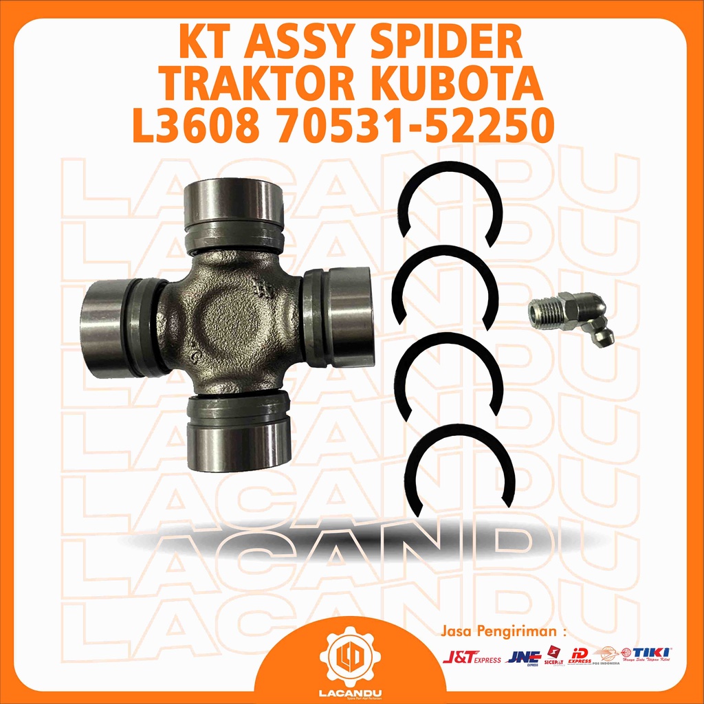 KT ASSY SPIDER TRAKTOR KUBOTA L3608  70531-52250 FOR TRAKTOR 4 RODA LACANDU PART